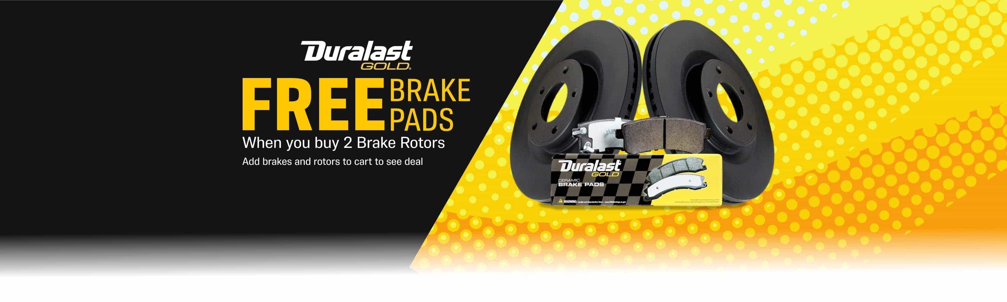 Shop brake pads and rotors